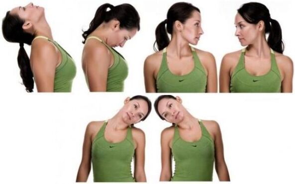 exercises for the neck in the treatment of cervical osteochondrosis