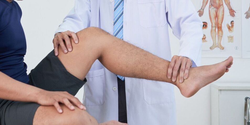 medical examination of the knee